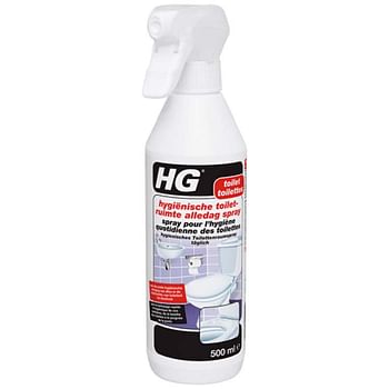 Promoties Hg Hygiënische Toiletruimte Alledag Spray - Hg Onderhoudsproducten - Geldig van 04/05/2020 tot 25/05/2020 bij Zelfbouwmarkt