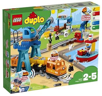 Promoties 10875 DUPLO Goederentrein - Lego - Geldig van 16/05/2020 tot 31/05/2020 bij ToyChamp