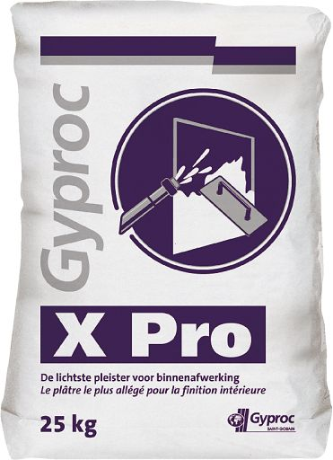 Promoties Gyproc X Pro pleister 25 kg - Gyproc - Geldig van 20/05/2020 tot 02/06/2020 bij Makro