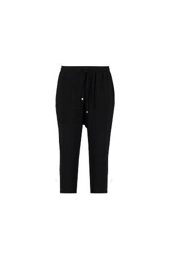 Promoties MS Mode Dames Losvallende broek Zwart - Huismerk - MS Mode - Geldig van 06/06/2020 tot 21/06/2020 bij MS Mode