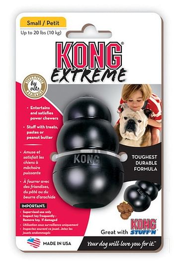 Promotions Kong toy small zwart - Flamingo - Valide de 05/03/2020 à 30/09/2020 chez Multi Bazar