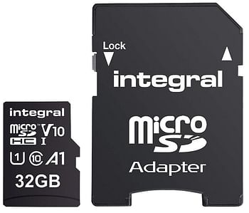 Promoties Integral carte mémoire microSDHC V10 32 Go - Integral - Geldig van 18/02/2020 tot 31/08/2020 bij Dreamland
