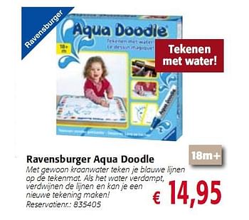 Promoties Ravensburger Aqua Doodle - Ravensburger - Geldig van 12/11/2009 tot 04/01/2010 bij Colruyt