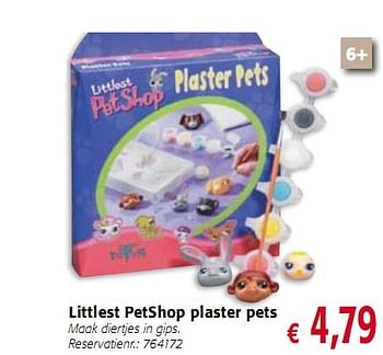 Promoties Littlest PetShop plaster pets - Littlest PetShop - Geldig van 12/11/2009 tot 04/01/2010 bij Colruyt