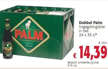 Promoties Dobbel Palm - Palm - Geldig van 08/12/2009 tot 04/01/2010 bij Colruyt