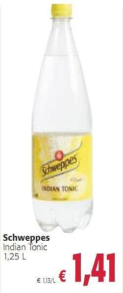 Promoties Indian Tonic - Schweppes - Geldig van 08/12/2009 tot 04/01/2010 bij Colruyt