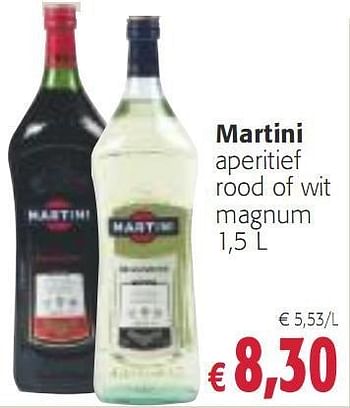 Promoties Martini - Martin's - Geldig van 08/12/2009 tot 04/01/2010 bij Colruyt