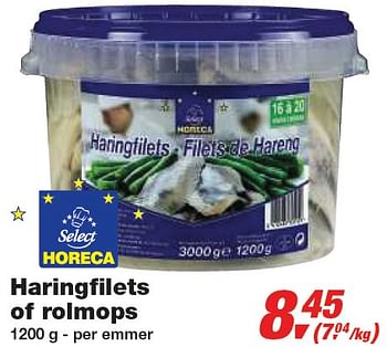 Promoties Haringfilets of rolmops - Huismerk - Makro - Geldig van 30/12/2009 tot 12/01/2010 bij Makro