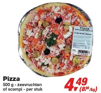 Promotions Pizza  - Produit maison - Makro - Valide de 30/12/2009 à 12/01/2010 chez Makro