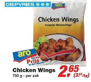 Promotions Chicken Wings  - Diepvries afdeling - Valide de 30/12/2009 à 12/01/2010 chez Makro