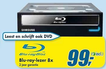 Promotions Blu - ray - lezer 8x - Samsung - Valide de 30/12/2009 à 26/01/2010 chez Makro