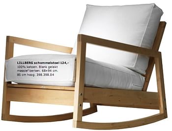 metalen Schrikken ernstig Huismerk - Ikea LILLBERG schommelstoel - Promotie bij Ikea