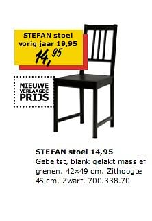 Narabar De volgende gokken Huismerk - Ikea STEFAN stoel - Promotie bij Ikea
