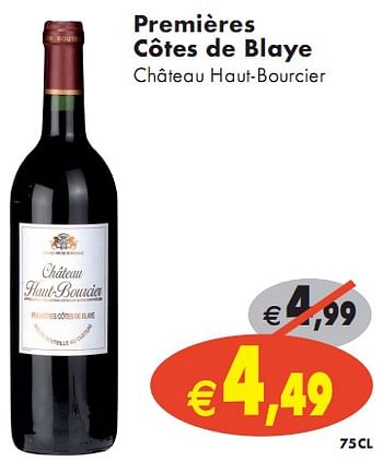 Promoties Château Haut-Bourcier - Rode wijnen - Geldig van 05/01/2010 tot 10/01/2010 bij Intermarche