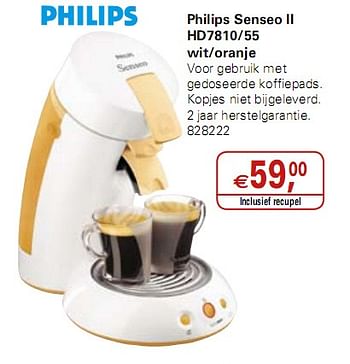 Promoties Philips Senseo ll  - Philips - Geldig van 05/01/2010 tot 19/01/2010 bij Colruyt