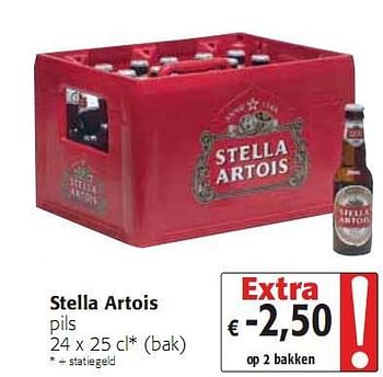 Promoties pils - Stella Artois - Geldig van 05/01/2010 tot 19/01/2010 bij Colruyt