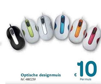 Promoties Optische designmuis - Huismerk - Carrefour  - Geldig van 06/01/2010 tot 16/01/2010 bij Carrefour