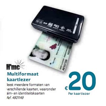 Promoties Multiformaat kaartlezer - H'mc - Geldig van 06/01/2010 tot 16/01/2010 bij Carrefour