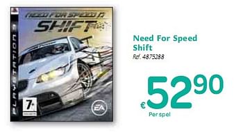 Promotions Need For Speed Shift - Produit maison - Carrefour  - Valide de 06/01/2010 à 16/01/2010 chez Carrefour