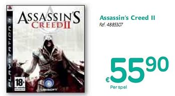 Promoties Assassins Creed ll - Huismerk - Carrefour  - Geldig van 06/01/2010 tot 16/01/2010 bij Carrefour
