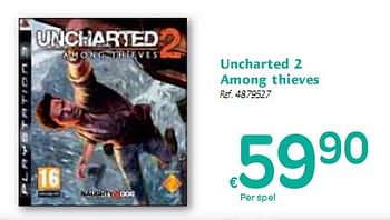 Promotions Uncharted 2 Among thieves - Produit maison - Carrefour  - Valide de 06/01/2010 à 16/01/2010 chez Carrefour