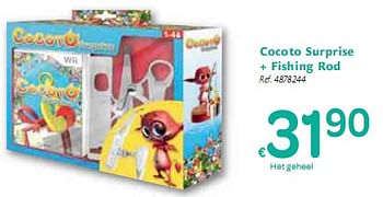 Promotions Cocoto Surprise + Fishing Rod - Nintendo - Valide de 06/01/2010 à 16/01/2010 chez Carrefour