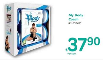 Promoties My Body Coach - Nintendo - Geldig van 06/01/2010 tot 16/01/2010 bij Carrefour