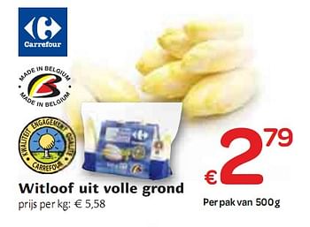 Promotions Witloof uit volle grond - Groenten & Fruit - Valide de 06/01/2010 à 16/01/2010 chez Carrefour