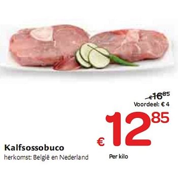 Promoties Kalfsossobuco - Beenhouwerij - Geldig van 06/01/2010 tot 16/01/2010 bij Carrefour