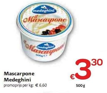 Promoties Mascarpone medeghini - Huismerk - Carrefour  - Geldig van 06/01/2010 tot 16/01/2010 bij Carrefour