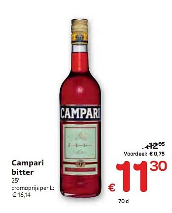 Promoties Campari bitter - Campari - Geldig van 06/01/2010 tot 16/01/2010 bij Carrefour