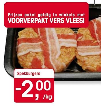 Promotions Spekburgers - Boulangerie - Valide de 07/01/2010 à 12/01/2010 chez Spar