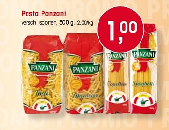Promoties Pasta Panzani - Panzani - Geldig van 07/01/2010 tot 12/01/2010 bij Spar