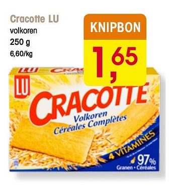 Promoties Cracotte - Lu - Geldig van 07/01/2010 tot 12/01/2010 bij Spar