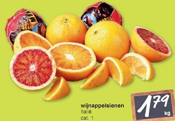 Promoties wijnappelsienen - Groenten & Fruit - Geldig van 07/01/2010 tot 20/01/2010 bij Eurospar (Colruytgroup)