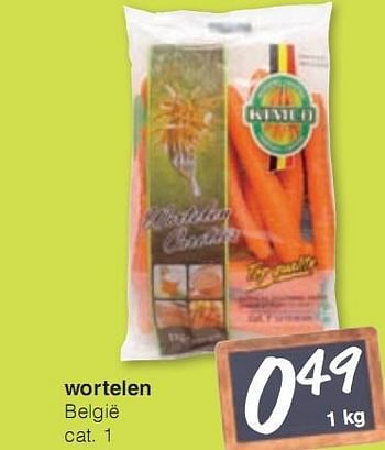Promoties wortelen België - Groenten & Fruit - Geldig van 07/01/2010 tot 20/01/2010 bij Eurospar (Colruytgroup)