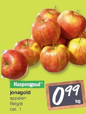 Promoties jonagold - Groenten & Fruit - Geldig van 07/01/2010 tot 20/01/2010 bij Eurospar (Colruytgroup)