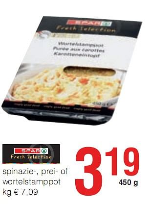 Promoties spinazie - Huismerk - Eurospar - Geldig van 07/01/2010 tot 20/01/2010 bij Eurospar (Colruytgroup)