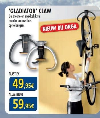 Promoties GLADIATOR CLAW - Huismerk - Orga  - Geldig van 07/01/2010 tot 27/01/2010 bij Orga