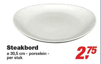 Promotions Steakbord - Produit maison - Makro - Valide de 13/01/2010 à 26/01/2010 chez Makro
