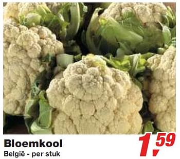 Promotions Bloemkool - Groenten & Fruit - Valide de 13/01/2010 à 26/01/2010 chez Makro