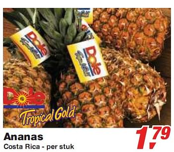 Promoties Ananas - Dole - Geldig van 13/01/2010 tot 26/01/2010 bij Makro