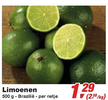 Promoties Limoenen - Groenten & Fruit - Geldig van 13/01/2010 tot 26/01/2010 bij Makro