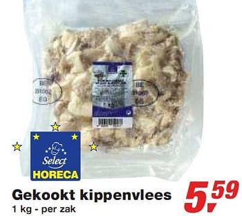 Promotions Gekookt kippenvlees - Produit maison - Makro - Valide de 13/01/2010 à 26/01/2010 chez Makro