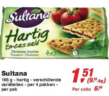Promoties Sultana - Sultana - Geldig van 13/01/2010 tot 26/01/2010 bij Makro