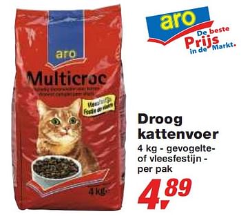 Promoties Droog kattenvoer - Huismerk - Makro - Geldig van 13/01/2010 tot 26/01/2010 bij Makro