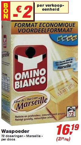 Promotions Waspoeder - Omino Bianco - Valide de 13/01/2010 à 26/01/2010 chez Makro