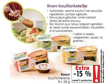 Promoties bouillonketeltje - Knorr - Geldig van 20/01/2010 tot 02/02/2010 bij Colruyt