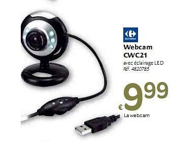 Carrefour webcam discount