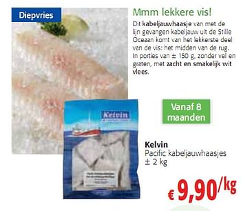 Promoties Mmm lekkere vis - Kelvin - Geldig van 20/01/2010 tot 02/02/2010 bij Colruyt